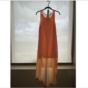 BCBGeneration Sleeveless High-Low Dress
